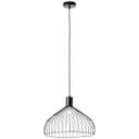 Pendelleuchte Bruno, schwarz, 135,5 x 40 cm, Metall Pendelleuchte