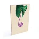 Cuadro de madera suelto - Candy Chameleon