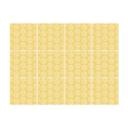 Azulejos Adhesivos Boho - círculos sol amarillo - lote de 12