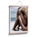 Póster Stefanovicius - Desnudo en la playa