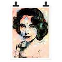 Póster Zamart - Homenaje a Miró - Liz Taylor