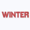 MDF bogstaver - Winter