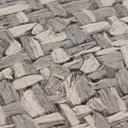 Papier peint intissé Jan Studio Sense & Surface tressage gris métallisé - Stud!o tissu rotin couloir