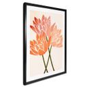 Plakat Farverige lotusblomster - Kubistika