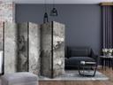 Screen room divider - Verdenskort - Nyheder fra hele verden , 5-delt - 225x172 cm