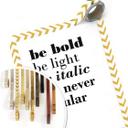 Plakat - Be bold