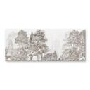 Spatscherm Bos met boslandschap in beige - Ms Tiff - Panorama