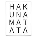 Plakat - Hakuna Matata tavle