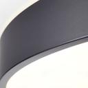 Deckenleuchte Niklas, schwarz, Ø 49 cm, Deckenlampe, dimmbar