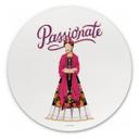 Tableau sur alu-Dibond rond Tohmé - Frida Kahlo