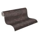 tapet med raffiamønster sort guld - non-woven tapet med metallic effekt - tekstureret tapet