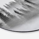 Wandcirkel Xu - Foggy Forest