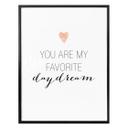 Plakat - Confetti & Cream - You are my favorite daydream