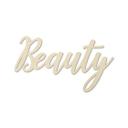 Træbogstaver - Beauty - Poppel