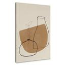 Lienzo The Miuus Studio - Jarrones Abstractos