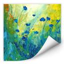 Zelfklevende Poster - Niksic - Blue Poppy