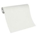 Papel pintado efecto luz, papel pintado no tejido Erismann Versailles crema, plata
