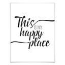 Plakat - This is my happy place