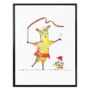 Póster Hagenmeyer - Llama bailarina