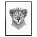 Póster Korenkova - El príncipe león