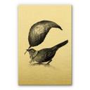 Dibond Schilderij met goud effect Nicebleed - the Messenger