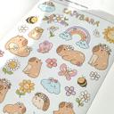 Wallsticker Klistermærker Sjove kapivarer