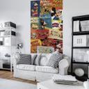 Non-woven tapet - Mickey Billboard - 120 x 200 cm