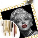 Póster Ben Heine - Circlismo: Marilyn Monroe