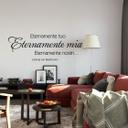 Wallsticker - Eternamente tuo, eternamente mia