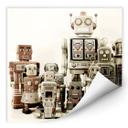 Zelfklevende Poster Robots