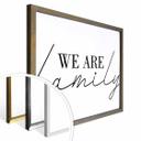 Plakat - We are family
