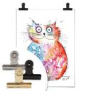 Póster Hagenmeyer - Gato feliz