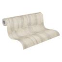 Papel pintado beige aspecto madera - Papel pintado moderno tejido-no tejido madera salón