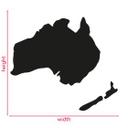 Mapa acrílico de decoración Australia - Nueva Zelanda