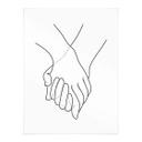 Póster 1X Studio - Line Art Mano a Mano