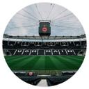 Wall Sticker Eintracht Frankfurt - Stadion Tribunen