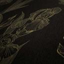 Daniel Hechter Papier peint floral Noir, Jaune