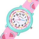 Sport Armbanduhr | Digitale Uhr für Kinder und Jugendliche | Rosa Wassermelone