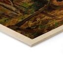 Cuadro de madera Wisinger-Florian - Hojas que caen
