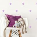 Sticker mural - Set d'oursons