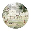Póster para habitación infantil Kikki Belle - Diversión en el bosque - Redondo