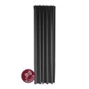 Homing Fertigschal mit verdeckten Schlaufen Allen graphit -  2,45 x 1,4 m