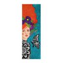 Mujer mariposa con Póster de tela - Hülya - Panorama