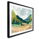 Plakat Farverig forårseng - SpaceFrog Designs