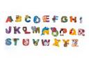 Lettres décoratives 3D animaux colorés pour enfants