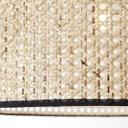 Bogenstandleuchte Toni, beige, 200 x 160 cm, Rattan Innenleuchte