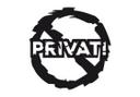 Wallsticker -  Privat!