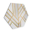 Hexagon - Alu-Dibond - Frederiksson - Golden Geometry
