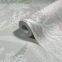 Non-woven tapet i hvid, beige skaller under vandet grafisk natur 