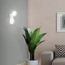 Wandspot Lilly, weiß, 20 x 10 cm, Deckenspots, dimmbar